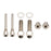 Better Bolts Shimano Brake Ti Bolt Kit, XTR 9220, Silver