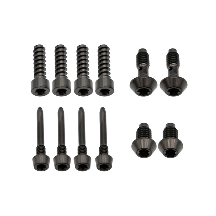 Better Bolts Magura MT7 Ti Bolt Kit, Black