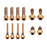 Better Bolts Magura MT7 Ti Bolt Kit, Copper