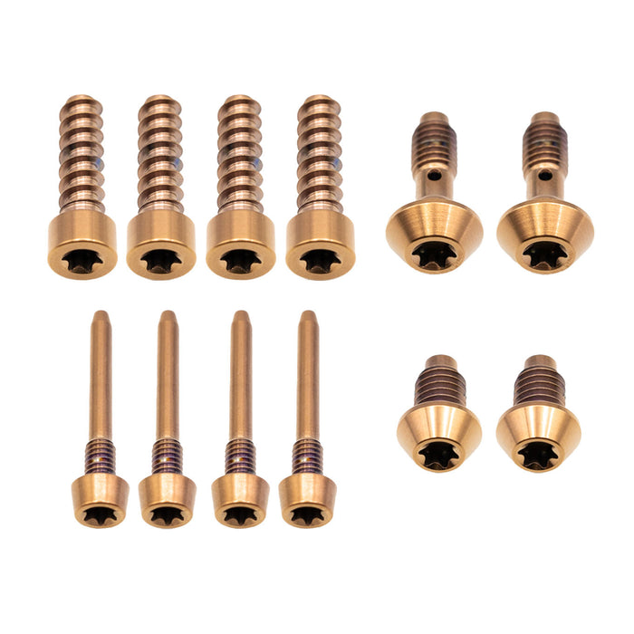 Better Bolts Magura MT7 Ti Bolt Kit, Copper
