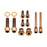 Better Bolts TRP DHR EVO Brake Bolt, Copper, 12/Count