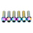 Better Bolts Race Face Turbine R Stem Bolts Kit, Rainbow, 6/Count