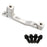 Freedom Coast Post Mount Brake Adapter, 200mm,+23, Silver