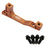 Freedom Coast Post Mount Brake Adapter, 200mm,+23, Champagne