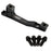 Freedom Coast Post Mount Brake Adapter, 200mm,+17, Black