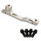 Freedom Coast Post Mount Brake Adapter, 200mm,+17, Silver