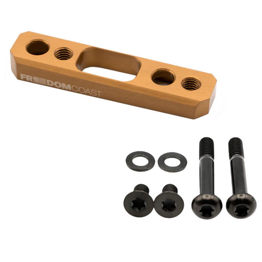 Freedom Coast Flat Mount Brake Adapter, Rear, 37mm Bolts, +20, Champ