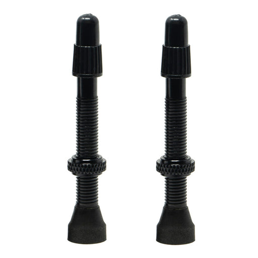 Industry Nine Tubeless Presta Valve Stem, 50mm, Pair, Black