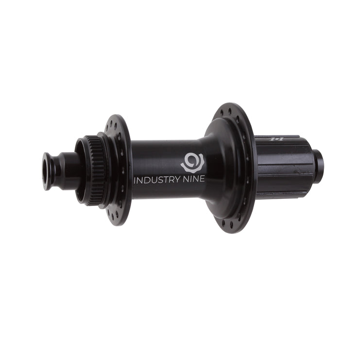 Industry Nine 1/1 Classic Rear Hub - 12 x 142mm, Center-Lock, HG 11 MTN, Black, 28H