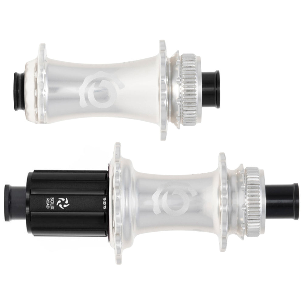 Industry Nine Solix CL Disc Hubs, 12x100/142 TA, 24h, HG11 Silver