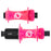 Industry Nine Solix CL Disc Hubs, 12x100/142 TA, 28h, HG11 Pink