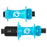 Industry Nine Solix CL Disc Hubs, 12x100/142 TA, 28h, HG11 Turquoise