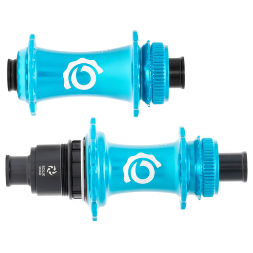 Industry Nine Solix CL Disc Hubs, 12x100/142 TA, 28h, XDR Turquoise