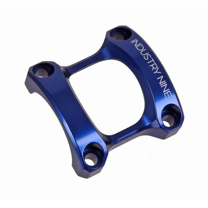 Industry Nine A35 Stem Face Plate, Blue