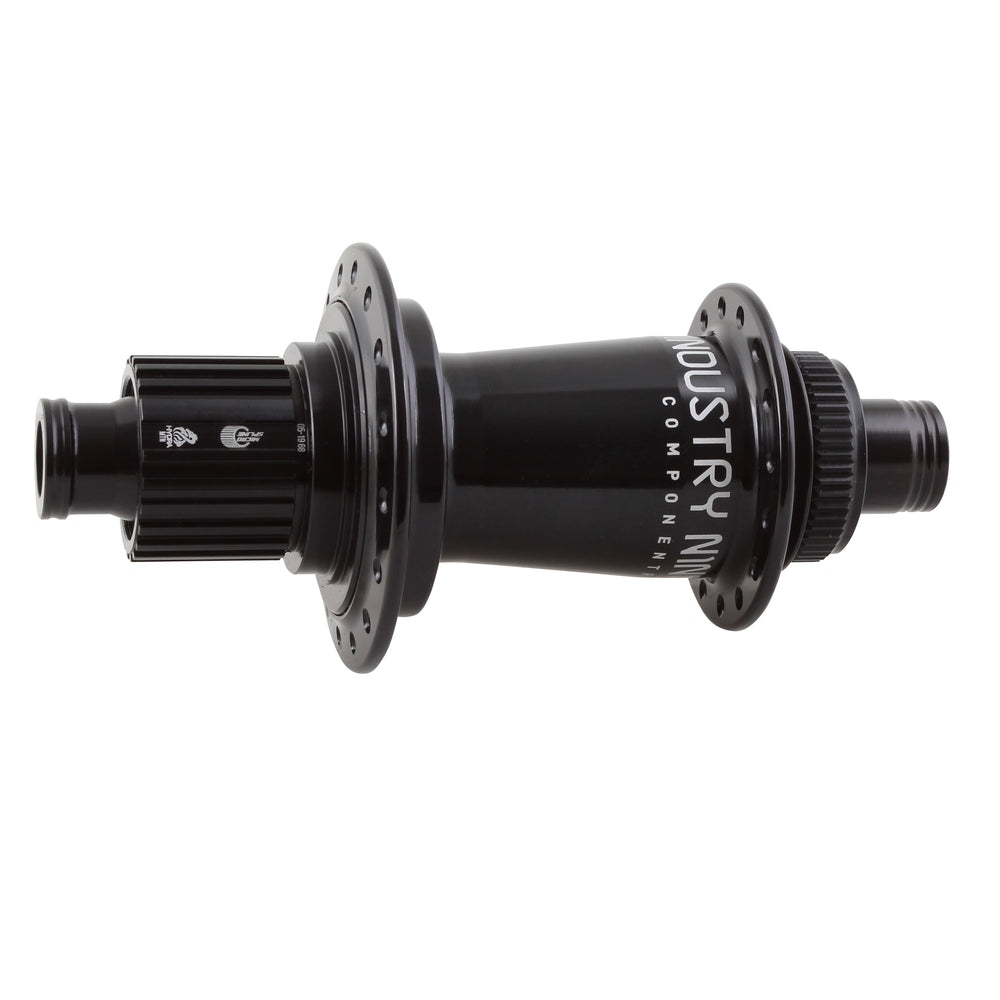 Industry Nine Rear CL Hub, 12x148 Boost, Microspline HG+ 32h- Black
