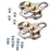 Xpedo XPR Cleats, Pair
