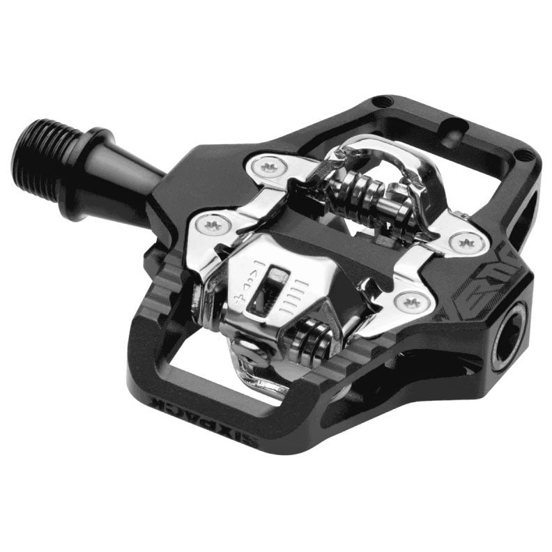 Sixpack Vertic X Pedals, CrMo, Black