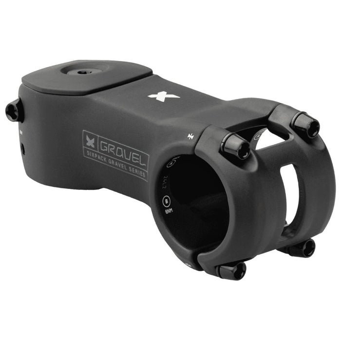 Sixpack Gravel Stem, (31.8) 70mm, Black