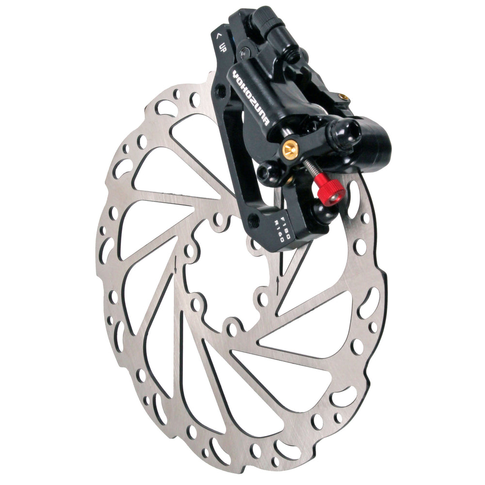 Yokozuna Motoko rear disc brake, 74mm/160mm - black