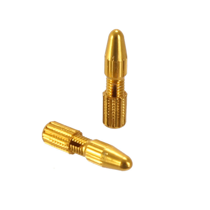 Yokozuna Crimp-Free Locking Cable Tip, Brake - Gold Pr