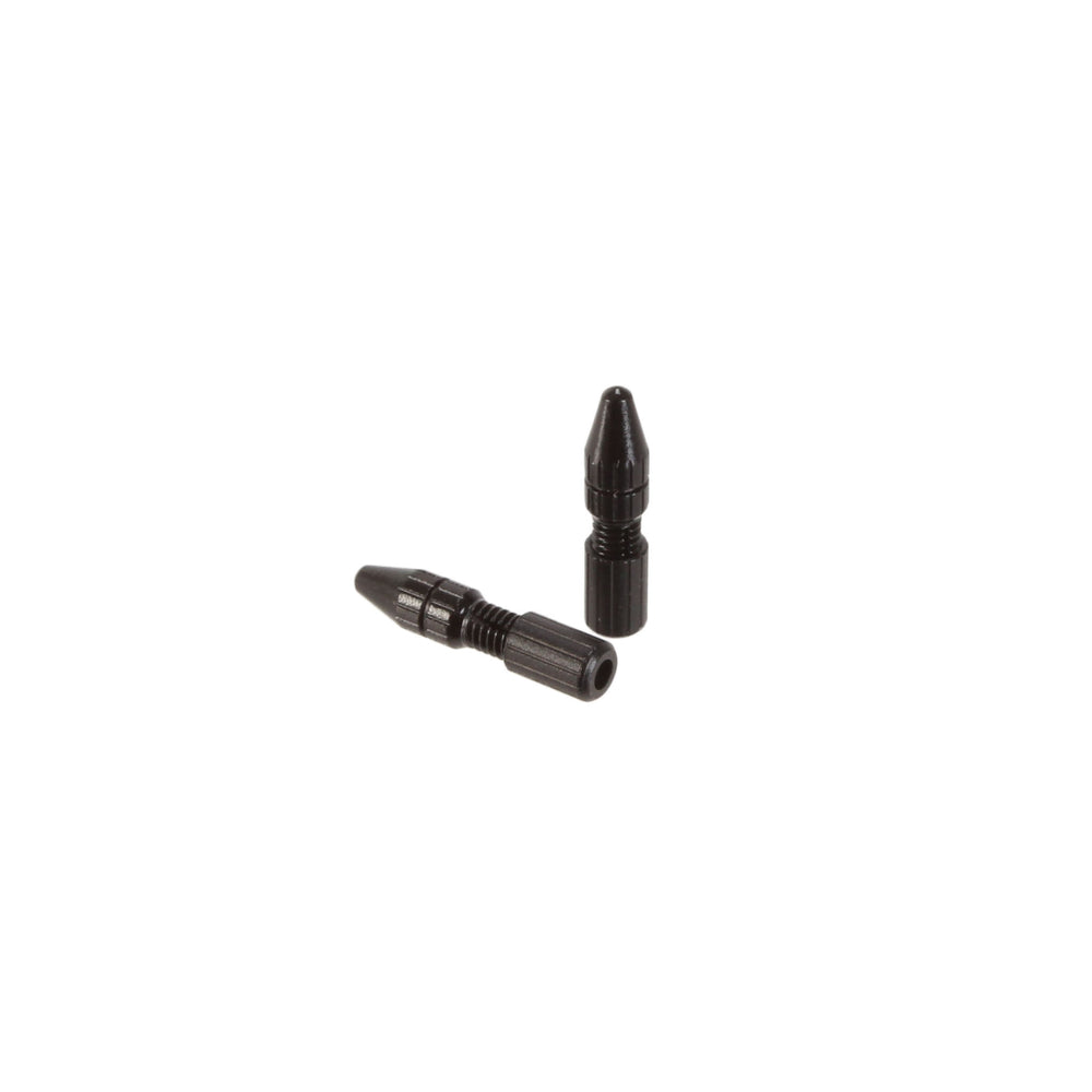 Yokozuna Crimp-Free Locking Cable Tip, Shift - Black Pair