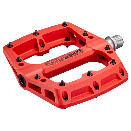 Supacaz Smash Thermopoly Pedals, 9/16", Red