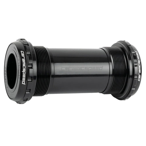 CeramicSpeed BSA Threaded BB Alpha, Road, Shimano, Black