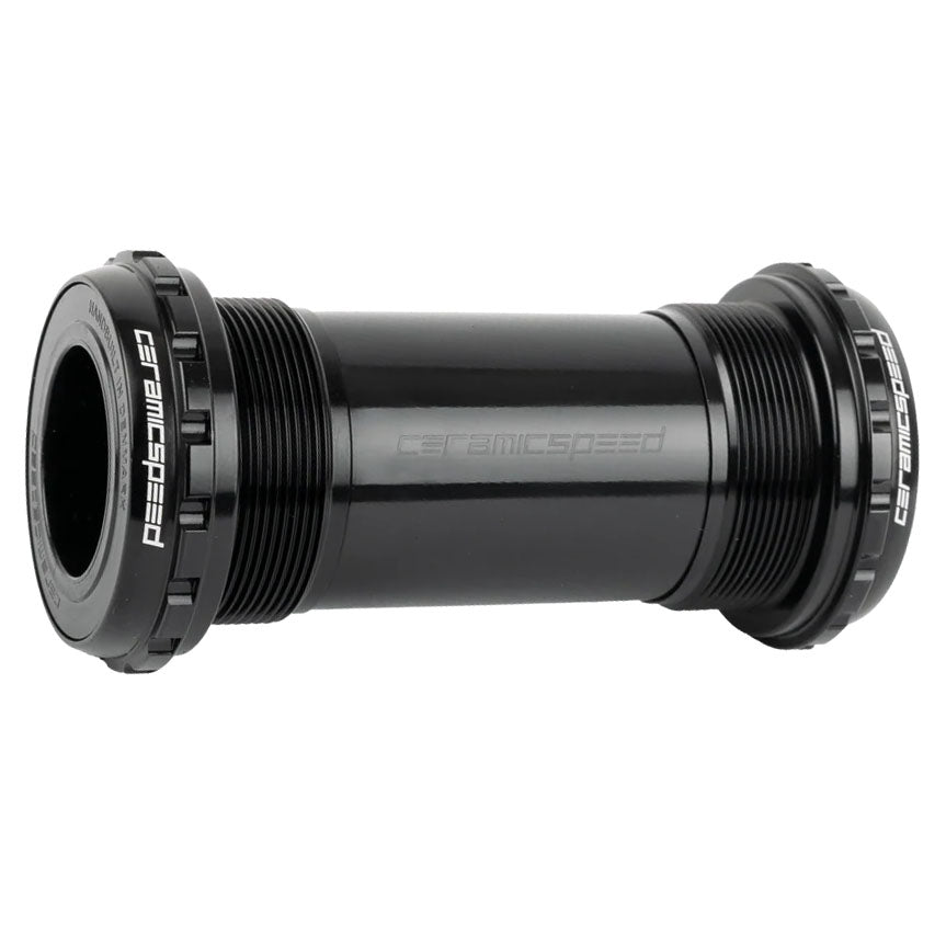CeramicSpeed BSA Threaded BB Alpha, Road, Shimano, Black