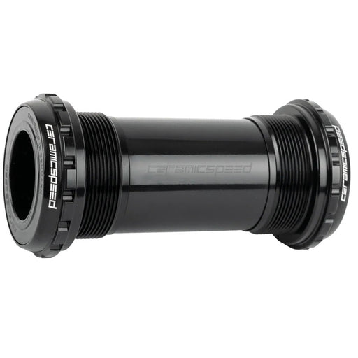 CeramicSpeed BSA Threaded BB Alpha, Gravel, Shimano, Black