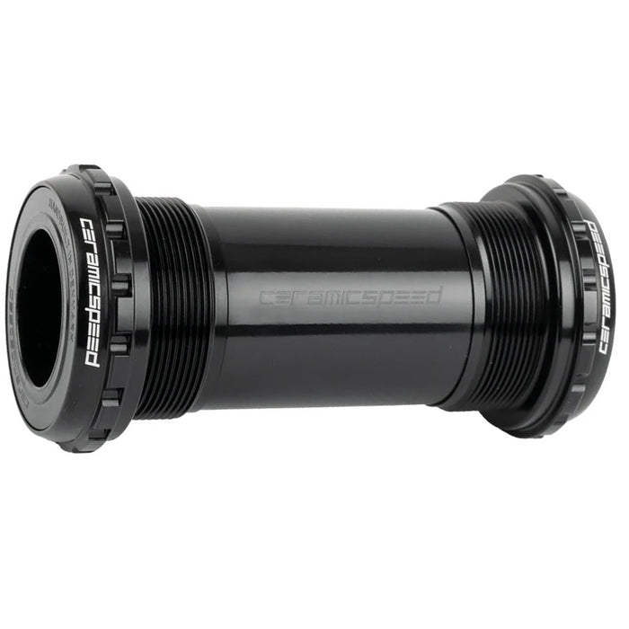 CeramicSpeed BSA Threaded BB Alpha, Gravel, Shimano, Black
