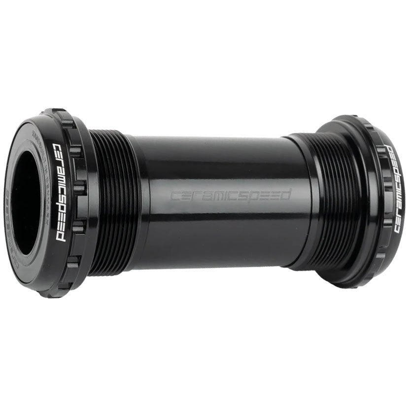 CeramicSpeed BSA Threaded BB Alpha, Gravel, Shimano, Black