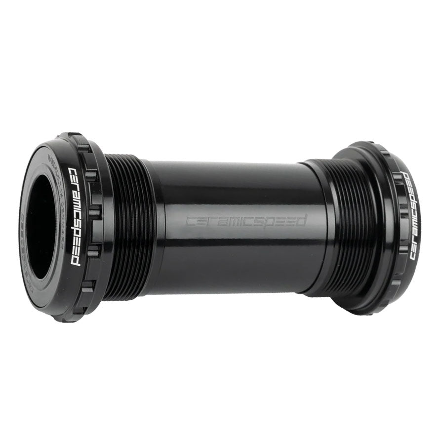 CeramicSpeed BSA Threaded BB Alpha, MTB, Shimano, Black