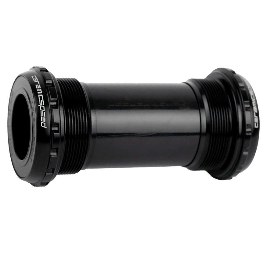 CeramicSpeed ITA Threaded BB Alpha, Road, Shimano, Black