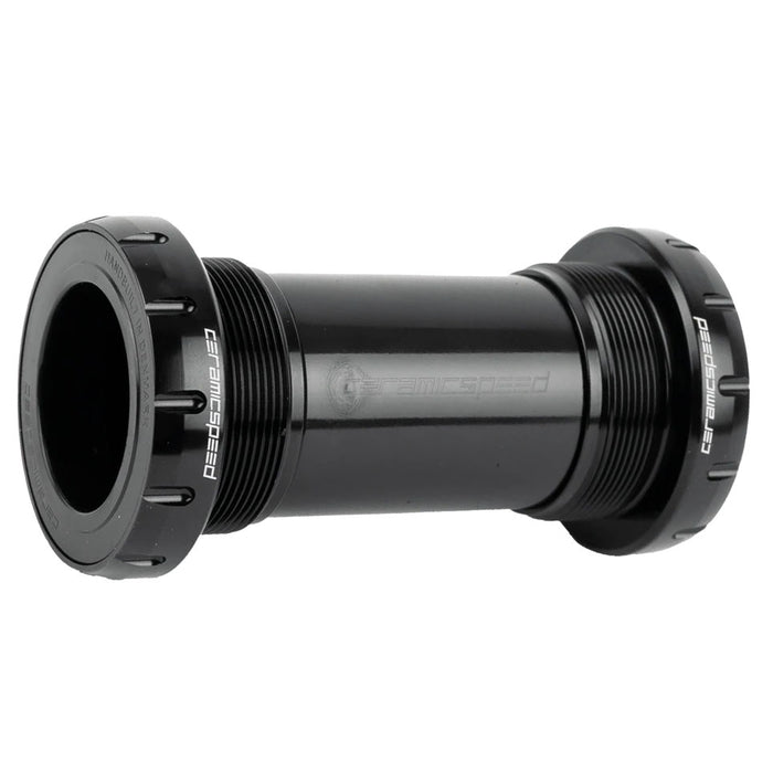 CeramicSpeed ITA Threaded BB Alpha, Road, DUB, Black