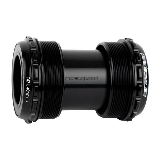CeramicSpeed T47/68 Threaded BB Alpha, Gravel, SRAM, Black