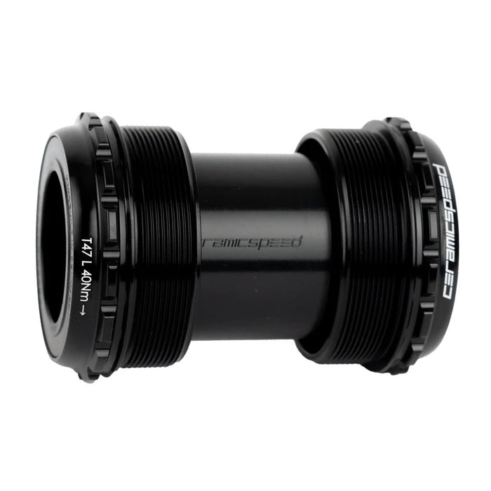 CeramicSpeed T47/68 Threaded BB Alpha, Gravel, SRAM, Black