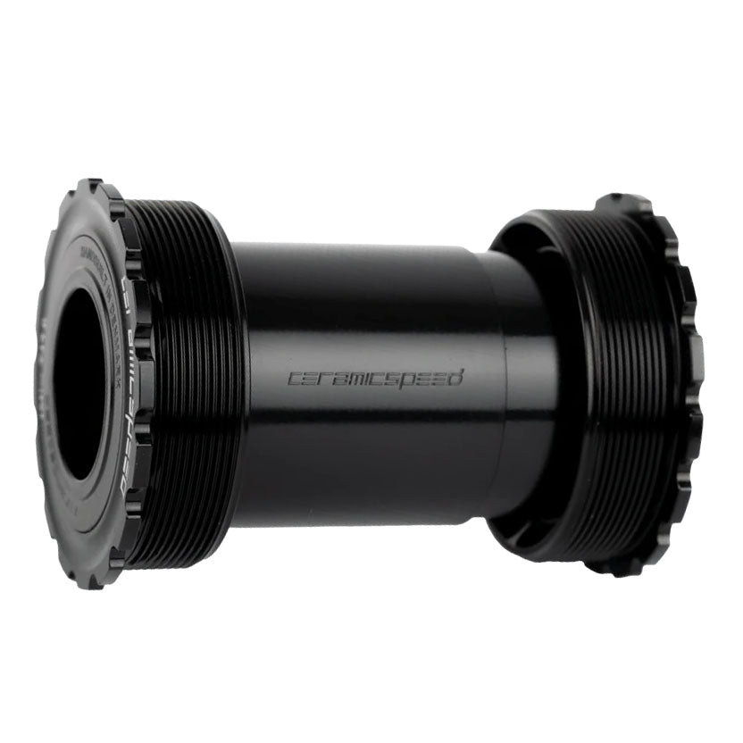 CeramicSpeed T47/86 Threaded BB Alpha, Road, Shimano, Black