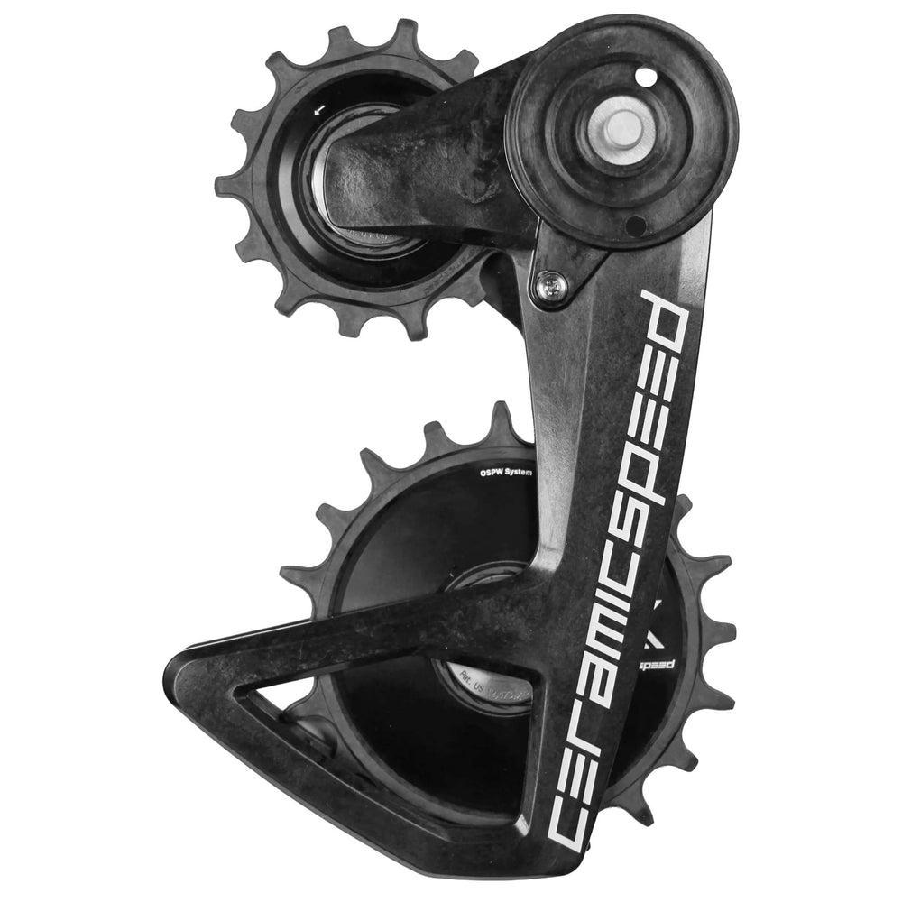 CeramicSpeed OSPW ALPHA, Shimano GRX/XTR/XT 12S Di2, Black TEAM
