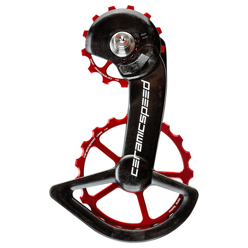 CeramicSpeed OSPW System, Compatible with Shimano 9200/8100, Coated - Red