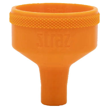 Straz Components Sealant Funnel for Partially Threaded Valves, Orange