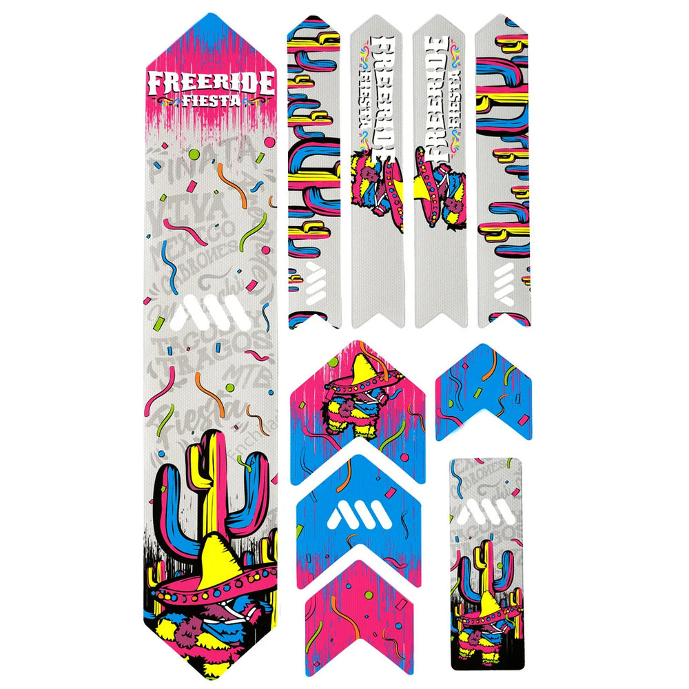 All Mountain Style Extra Honeycomb Frame Guard, Freeride Fiesta