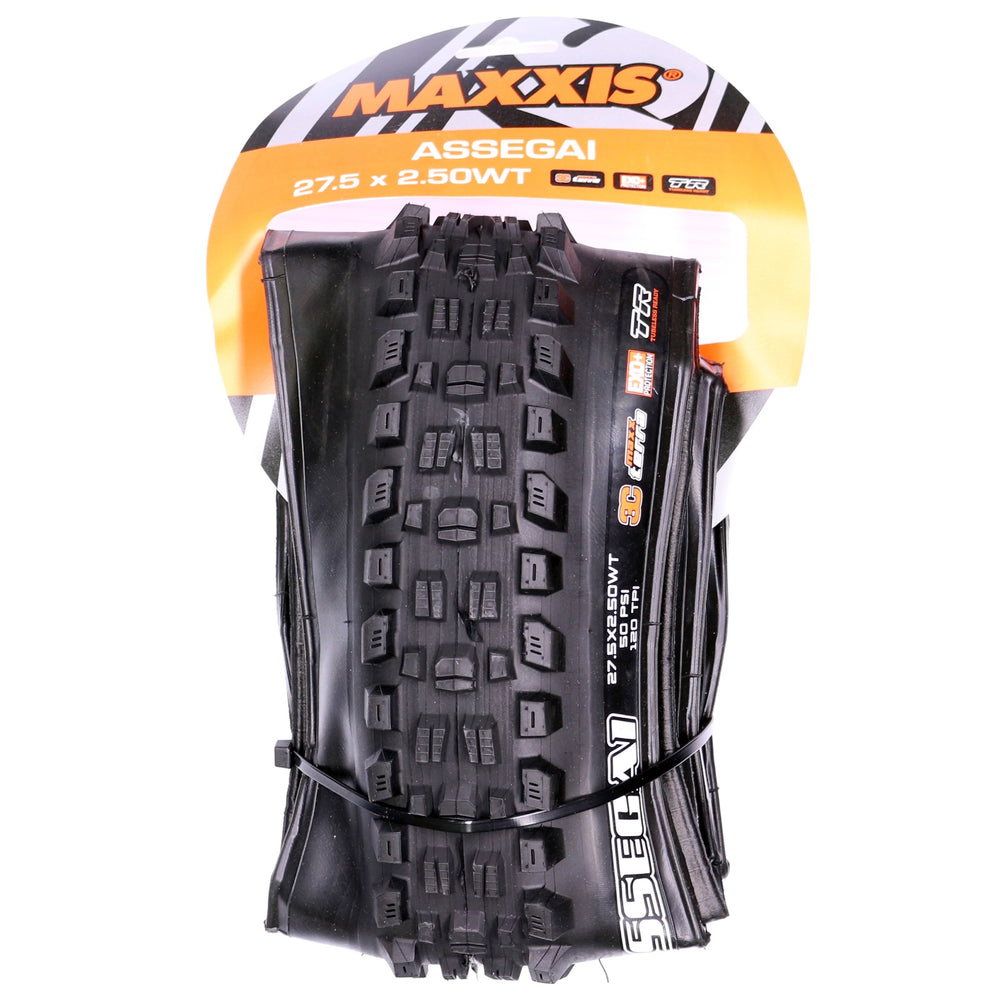 Maxxis Assegai Tire, 650b (27.5") x 2.5" 3C/TR/WT EXO+