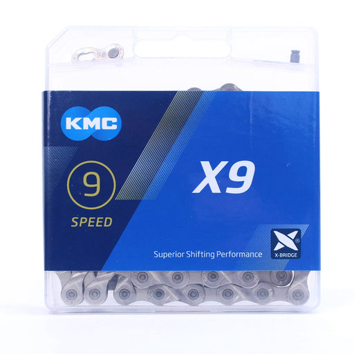 KMC X9 Chain (9sp), Silver