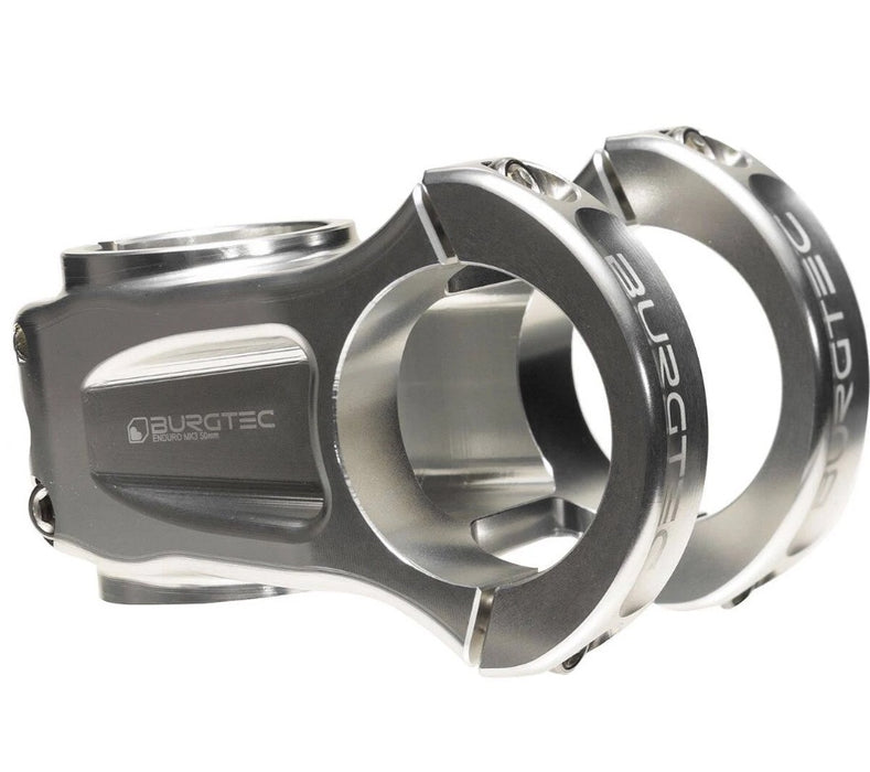 Burgtec Enduro MK3 Stem, (35.0) 0d x 50mm - Rhodium Silver