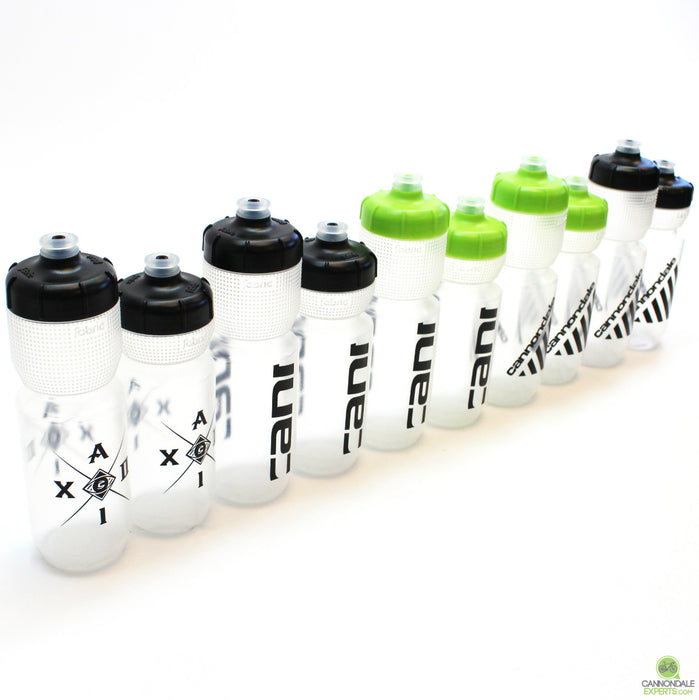 Cannondale Logo Cycling Water Bottle Clear/Black 600ml CP5308U0160