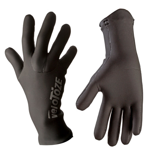 VeloToze Waterproof Cycling Gloves, Small, Black