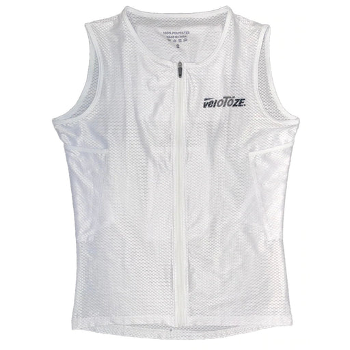 VeloToze Cooing Vest with Cooling Packs, Unisex, XLarge, White