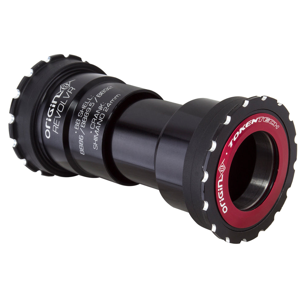 ORIGIN8 Revolvr Thread-Together Bottom Bracket BB86/BB92 for Compatible with Shimano HTII 24mm