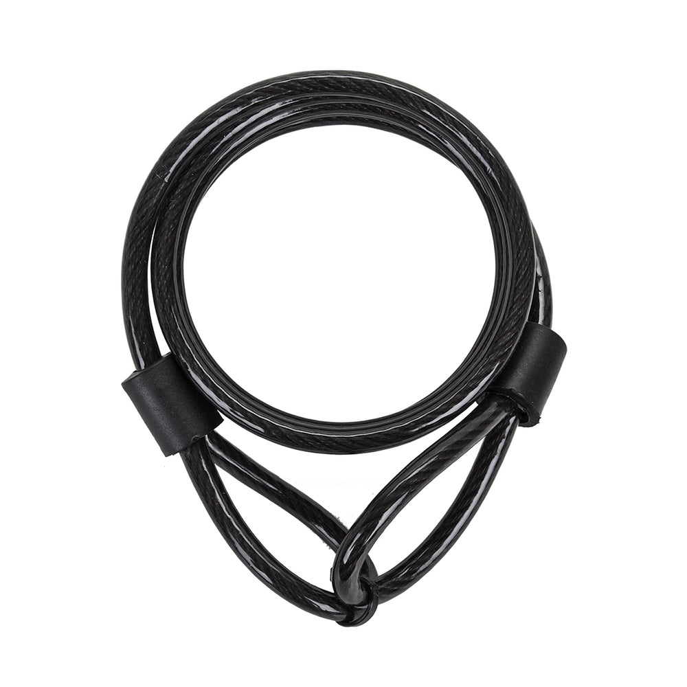 SUNLITE Coiled Cable 8mm Black Cable Only Bike Lock