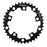 Eclypse, Glide-Pro SS 3/32, 38T, Single speed, BCD: 110/130mm, 5 Bolt Outer Chainring, Alloy, Black